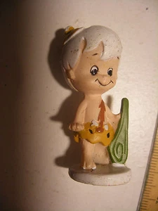 RARE Mini-Figurine Hanna-Barbera Les PierraFeu Flintstones RESINE BAM BAM - Imagen 1 de 2