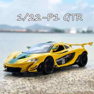1/22 McLaren P1 GTR Model Cars Toy Miniature Alloy Diecast Sport Car Toy Vehicle - Image 1 of 4