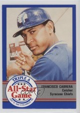 1989 ProCards Triple A All-Star Game Francisco Cabrera #AAA-16 Rookie RC