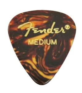 Fender Plettro 351 Shape Celluloide Chitarra Spessore Medium Tartaruga Usa - Imagen 1 de 5