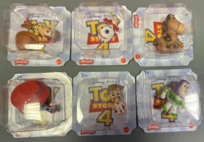 Disney Pixar Toy Story 4 Paquete de 6 Minis Coleccionables. Nuevo, sellado de fábrica. Foto 1 de 4