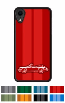 Porsche 911 Convertible "Stripes" Cell Phone Case Apple iPhone & Samsung Galaxy - Image 1 of 4