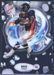 2025 Topps Chrome Signature Class NFL Terrell Davis Fluidity Acetate SP Insert - Bild 1 von 2