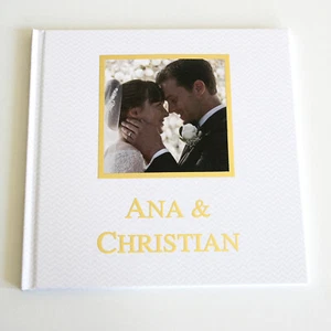 FIFTY SHADES FREED WEDDING ALBUM PHOTO BOOK CHRISTIAN GREY STEELE - Picture 1 of 11