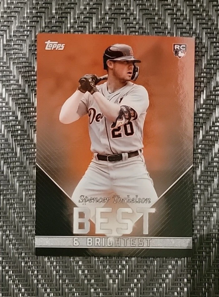 Spencer Torkelson 2022 Topps X Wander Franco Rookie RC Tigers Orange 1/5 - Image 1 of 3
