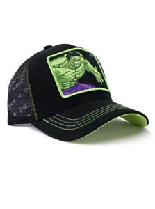 Capslab Incredible Hulk Hat Adjustable Trucker Cap Marvel Comics New With Tags - Picture 1 of 7