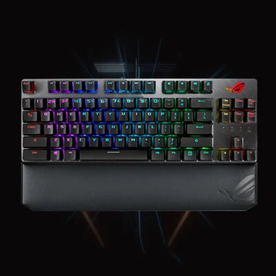 ASUS ROG Strix Scope TKL Gaming Edition Wired RGB Mechanical Keyboard Cherry MX - Image 1 of 4