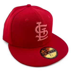 New Era St Louis Cardinals MLB Monocamo Red/Pink UV 59FIFTY Fitted Hat Cap - Picture 1 of 7