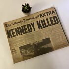 Atlanta Journal 22 novembre 1963. Kennedy tué. Troisième extra JFK