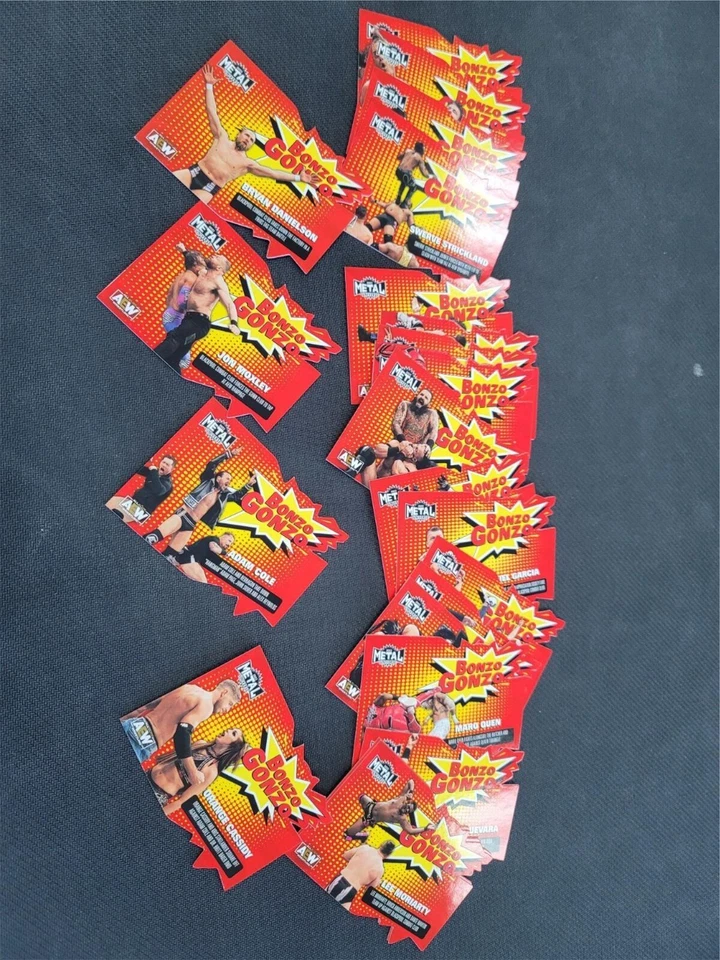 2022 UD Metal Universe AEW Bonzo Gonzo #BG1-BG30 Pick Your Card Die-Cut Insert - Image 1 of 1