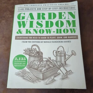 Garden Wisdom & Know-How by Rodale Gardening Books (Revised PB 2018) - Imagen 1 de 7