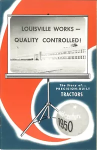 IH Farmall Cub Assembly Line Louisville Works Factory Brochure Mid-Century 1950 - Picture 1 of 13