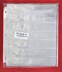 25 Sheets Acid-free Archival Storage Pages Sleeves 35mm Film Negative 7 Strips