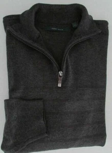 NWT Perry Ellis 1/2 Zip Sweater  Cotton Blend Size L - Picture 1 of 2