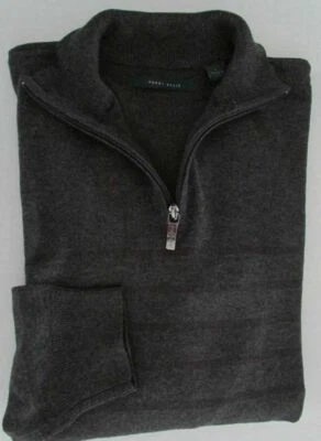 NWT Perry Ellis 1/2 Zip Sweater  Cotton Blend Size L - Image 1 of 2