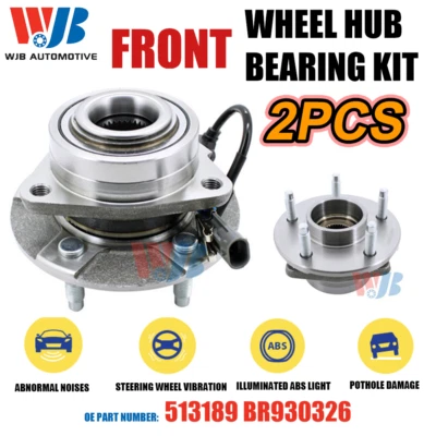 2PCS Front Wheel Bearing Hub for Saturn Vue/Chevrolet Equinox/Pontiac Torrent - Image 1 of 4