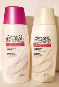 AVON Advance Techniques COLOR PROTECTION Shampoo/Conditioner 12oz New NOS - Picture 1 of 4