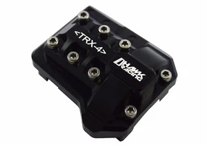 CNC Machined Aluminum Diff Cover Black For Traxxas TRX-4 Crawler Dhawk Racing - Picture 1 of 2