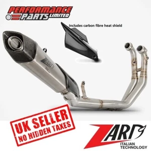 Aprilia Tuono 660 2022 Zard Full Stainless Exhaust System + Titanium Silencer - Picture 1 of 11