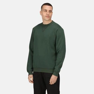 Regatta Pro Verde Hombre Polialgodón Cuello Redondo Trabajo Sudadera #TRF686 - Imagen 1 de 5