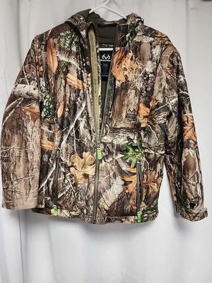 Youth Large Realtree Camouflage Hooded Coat - Image 1 of 4
