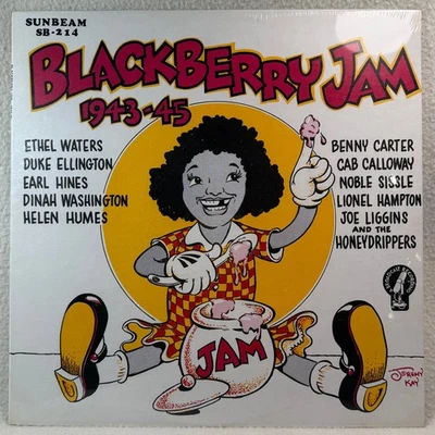 Various – Blackberry Jam 1943-45 (Sunbeam SB-214) SEALED LP - Jazz - 1976 Foto 1 de 2