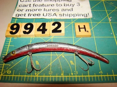 V9942 H SEÑUELO DE PESCA ARBOGAST DORADO Foto 1 de 4