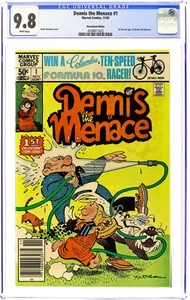 Dennis the Menace 1N CGC 9.8 Newsstand 1981 4528811022 - Picture 1 of 2