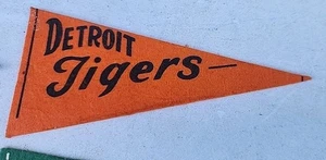 50er Jahre Baseball Mini Wimpel Detroit Tigers Detroit - Bild 1 von 1