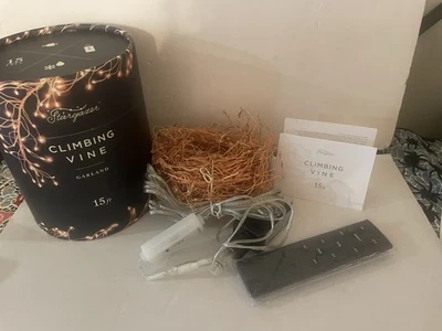 NIB Anthropologie Stargazer Twinkling Climbing Vine 15’ Garland String Lights - Image 1 of 4