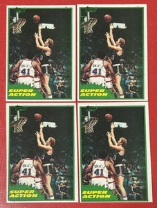 1981-82 Topps #101 Larry Bird (x4) Boston Celtics 🏀 HOF EX-EXMINT - Picture 1 of 3