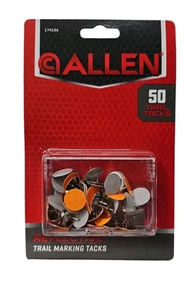 Allen Trail Marking Tacks,Reflective 2-Color 50 Pieces hunting  bowhunting New - Image 1 of 2