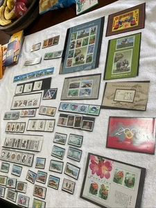 CHINA-PRC-2000-YEAR.LOT OF 6-Souvenirs SHEETS,1 POSTCARD & Lot OF 76-Stamps.MNH - Picture 1 of 18
