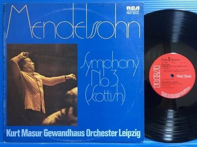 [LP] Mads Mendelssohn Symphony No. 3 UK Edition EX/EX- CLASSIC Symphony - Image 1 of 4