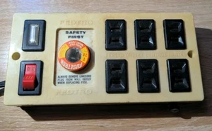 ** Vintage - FEDTRO - 6 plug - SURGE PROTECTOR - Model CON-6 - Japan - WORKS - Photo 1/6