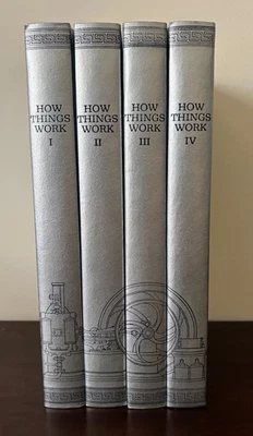 How Things Work Volumes 1-4 Complete Hardcover Set Roger Jean Ségalat Hardcover - Image 1 of 4