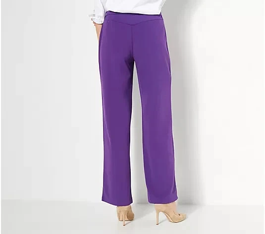 Pantalones de pierna ancha #1581 Attitudes by Renee Tall Global Illusions talla LT Foto 1 de 1