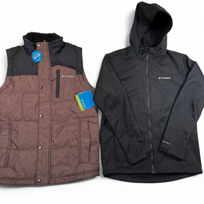 Columbia 3 in 1 Interchange Jacket Adjust Your Altitude Hooded Mens Small NWT - Image 1 of 4