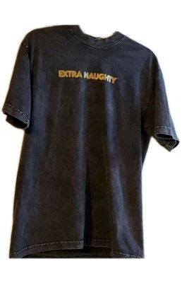 Camiseta Avn Las Vegas Extra Traviesa Para Hombre Gris Medio Lavado Ácido Nueva sin Etiquetas Foto 1 de 2