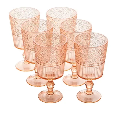 Victoria 14 OZ. Cáliz acrílico para todo uso rubor (juego de 6) Foto 1 de 4