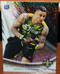 2013 TOPPS PLATINUM KENNY VACCARO NEW ORLEANS SAINTS RC FROST ROOKIE CARD #d /99 - Picture 1 of 1