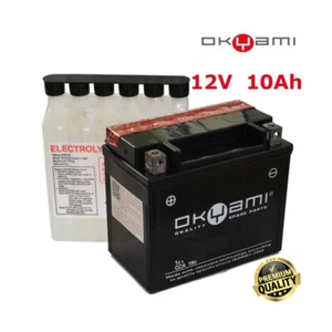 BATTERIA OKYAMI YTX5L-BS 4AH FOR KTM EXC 4T 450 2004 2005 2006 2007 CON - Foto 1 di 1