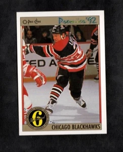 1992 Steve Larmer O-Pee-Chee Premier Hockey Original 6 Chicago Blackhawks #135 - Picture 1 of 1