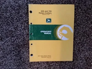 Cortadoras giratorias manuales del operador John Deere 609 y 709 OMW40647 edición E0 - Imagen 1 de 2