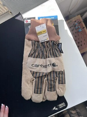 NUEVO Guantes de trabajo de gamuza Carhartt talla XL para hombre A512 marrón Foto 1 de 3