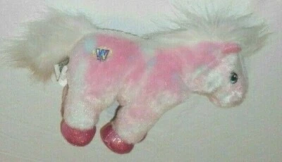 Webkinz Plush Pink Pony With Out Code Ganz Gently Used  - Image 1 of 4