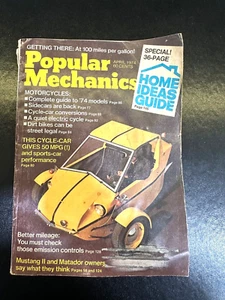 Popular Mechanics Magazine April 1974 : Getting There - Picture 1 of 2