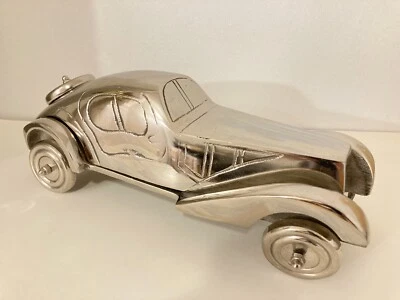 Handcrafted Solid Metal Decoration Car - Heavy 2.9LB 12in Long - Cool Looking - Image 1 of 4
