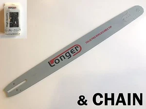 24" Inch CHAINSAW BAR FOR MTM 82SX 82CC 3/8 058 & CHAIN - SPROCKET NOSE - Picture 1 of 5