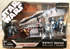 Star Wars 2007 30th Anniversary The Clone Hunt for Grievous Battle Packs NEW - Picture 1 of 3